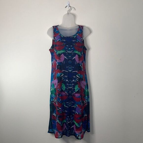 Dana Buchman Printed Shift Dress - Picture 1 of 14